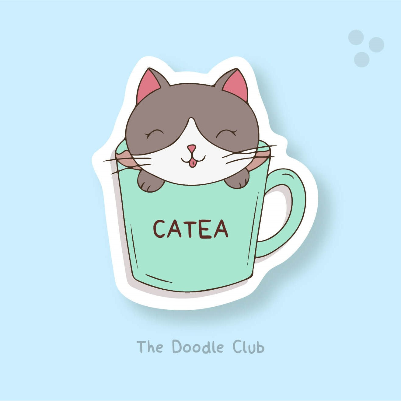 Catea - Cat Sticker
