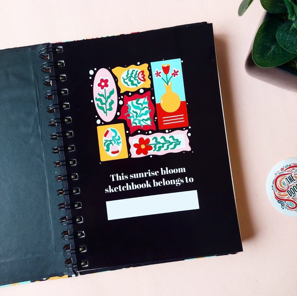Sunrise Bloom Sketchbook