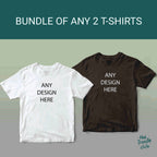 Bundle of Any 2 Tshirts (Pre-paid)