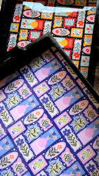 Twilight Bloom & Sunrise Bloom – Resin Art Trays