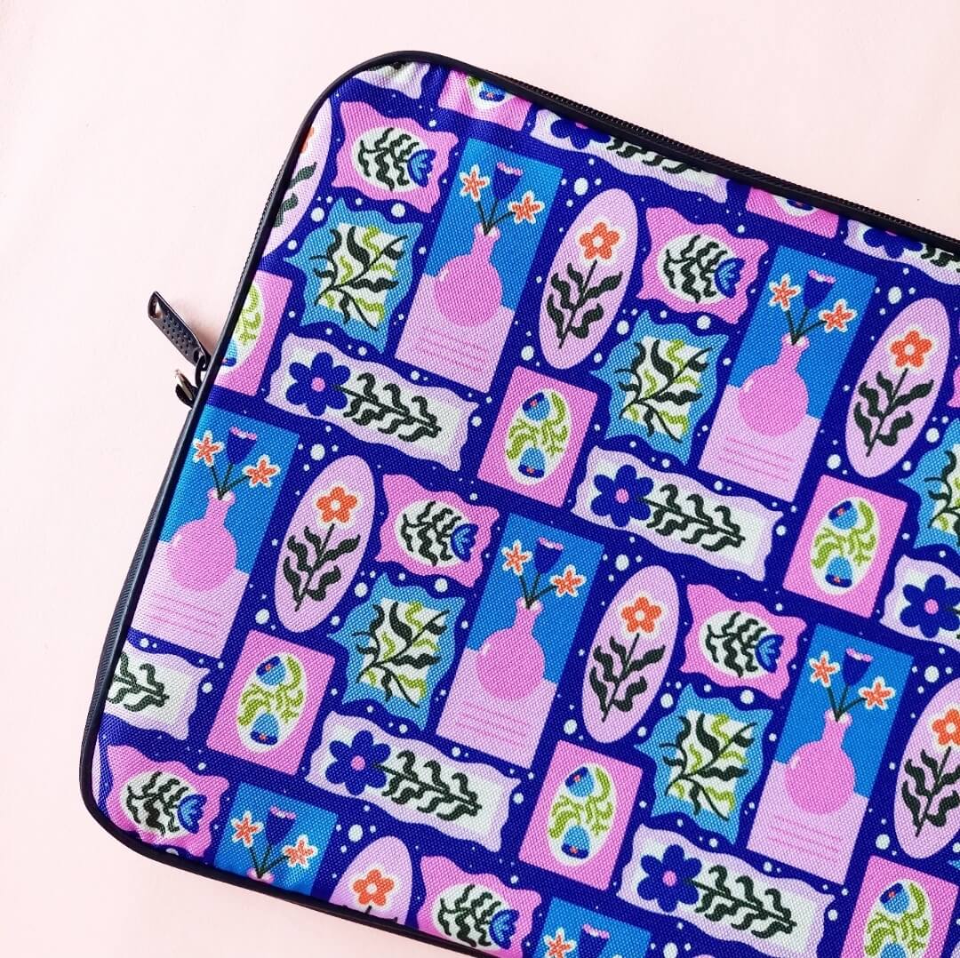 Twilight Bloom Laptop Sleeve