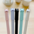Cute Cat Black Ink Gel Pens