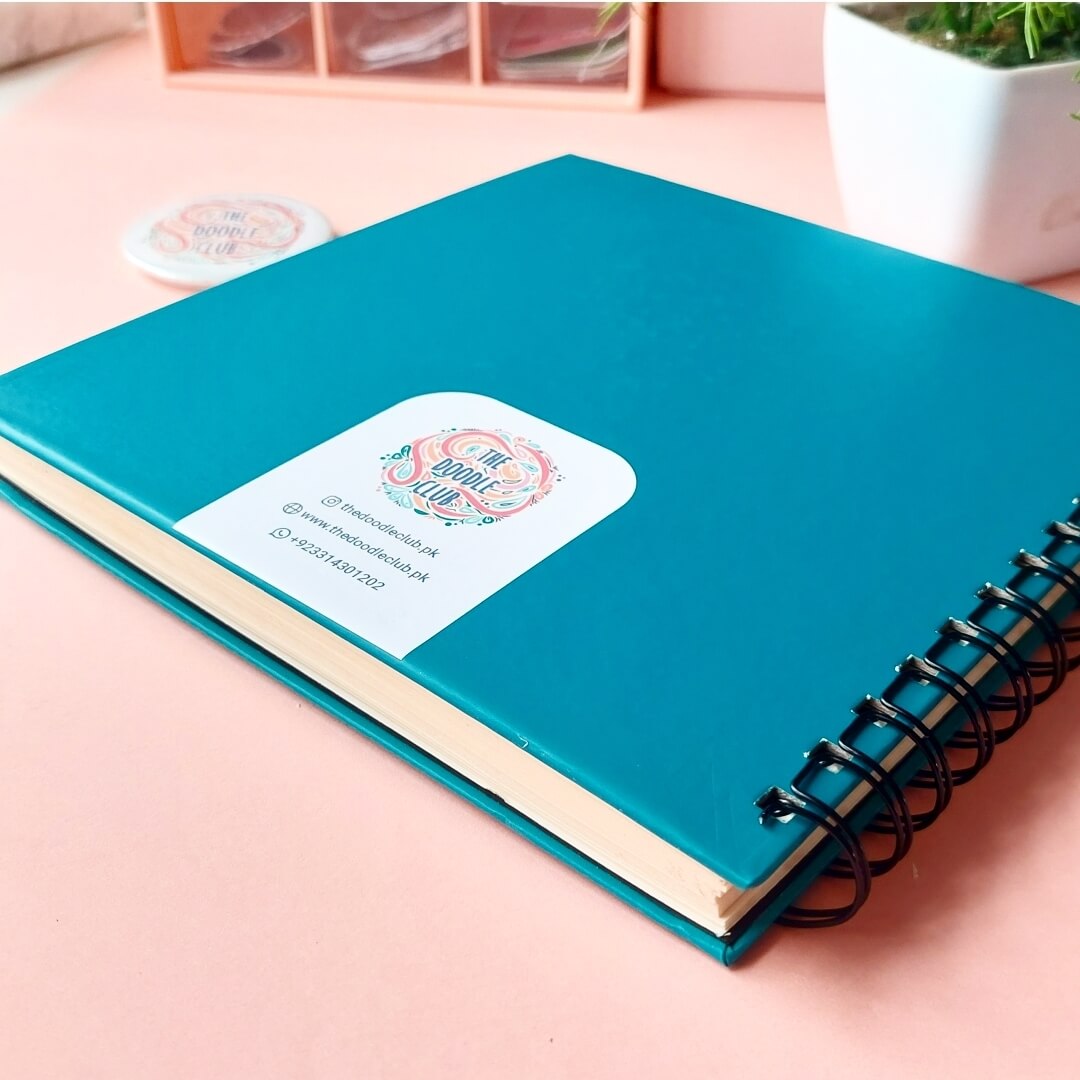 Art Blast Sketchbook - Teal Green