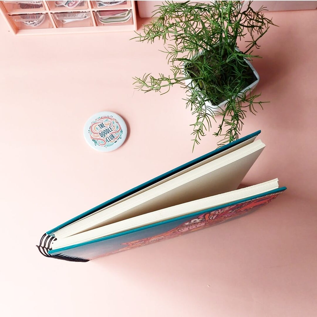 Art Blast Sketchbook - Teal Green