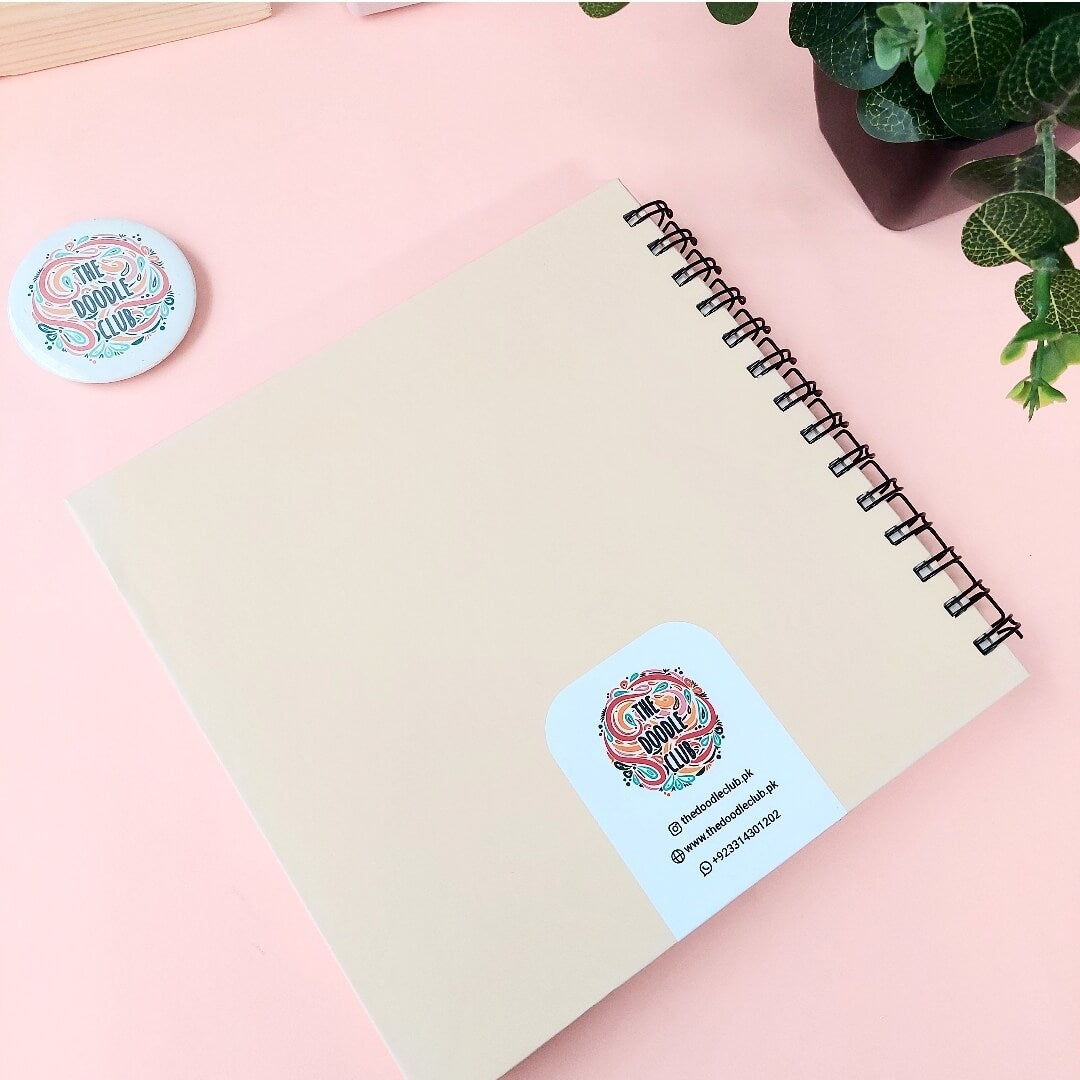 Art Blast Offwhite Sketchbook