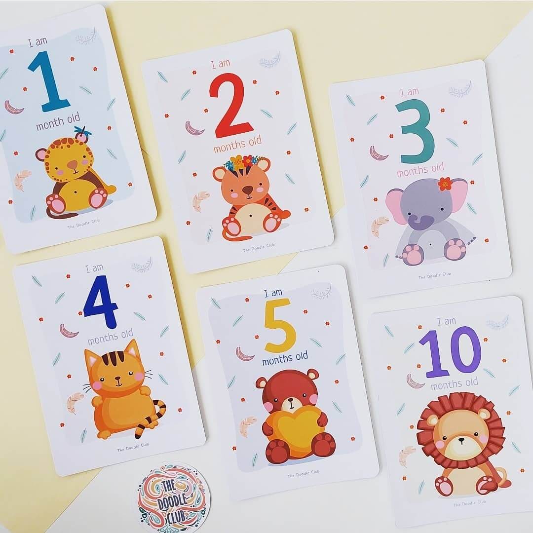 Baby Milestone Card Pack (Pre-paid)