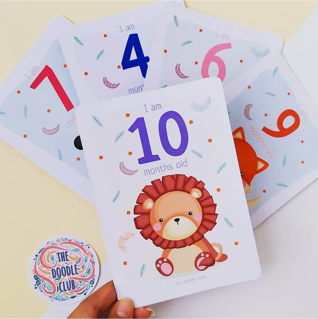 Baby Milestone Card Pack (Pre-paid)