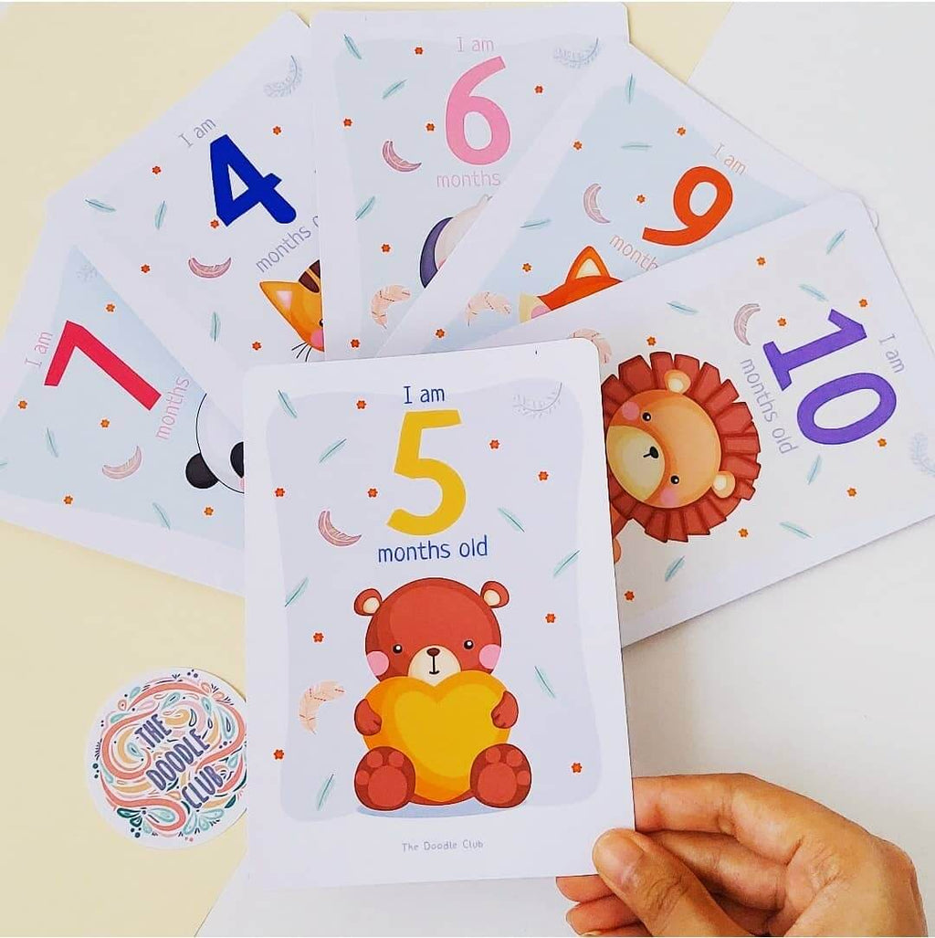 Baby Milestone Card Pack (Pre-paid)