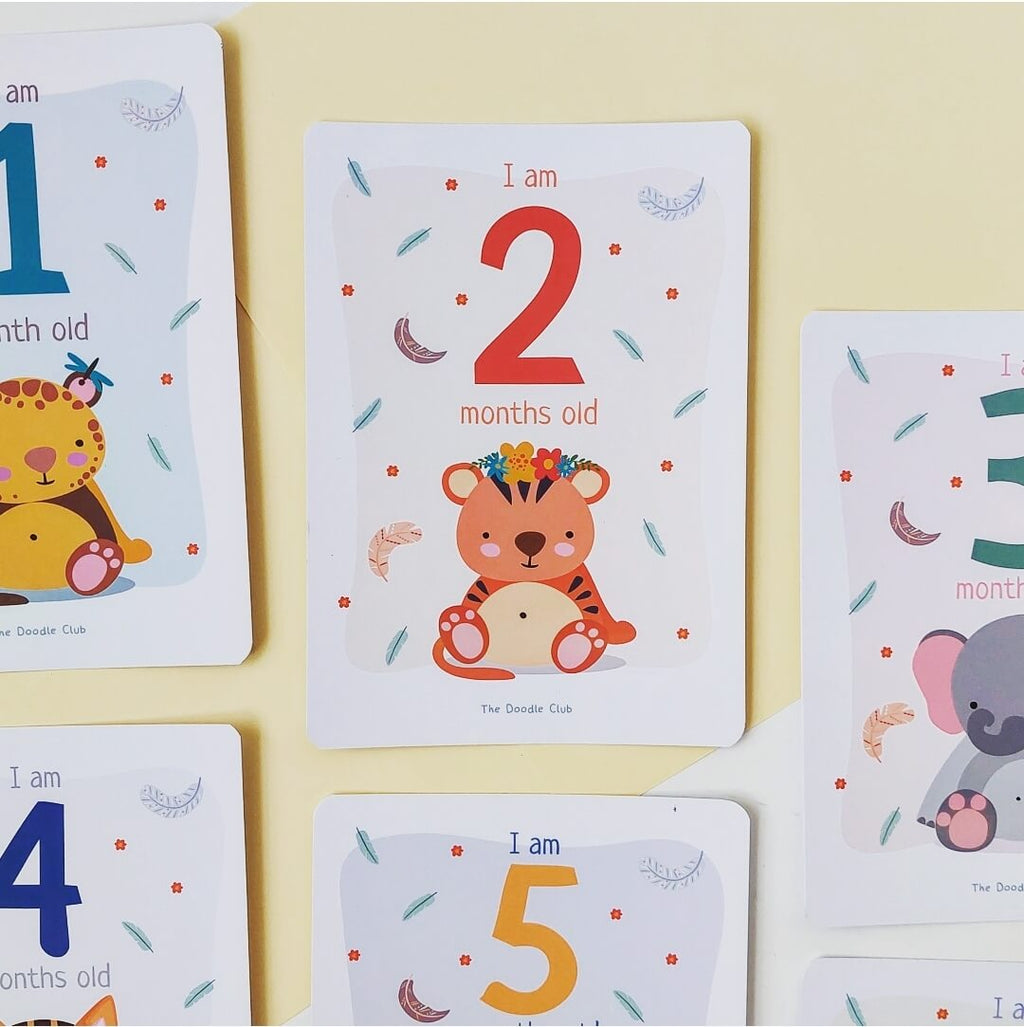 Baby Milestone Card Pack (Pre-paid)