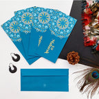 Bahama Blue Eid Mubarak Envelopes