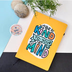 Be Kind to your Mind Yellow or Blue Journal