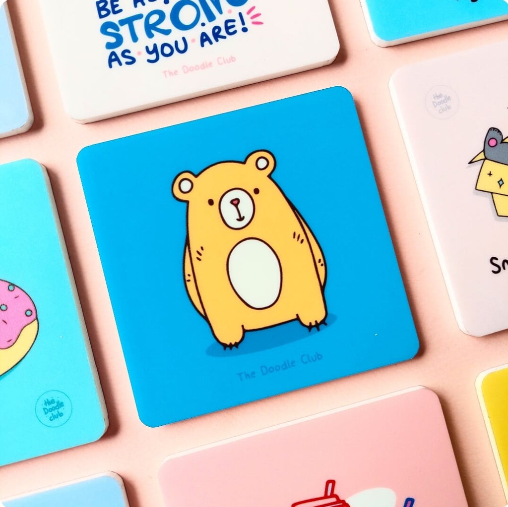 Bear Acrylic Coaster