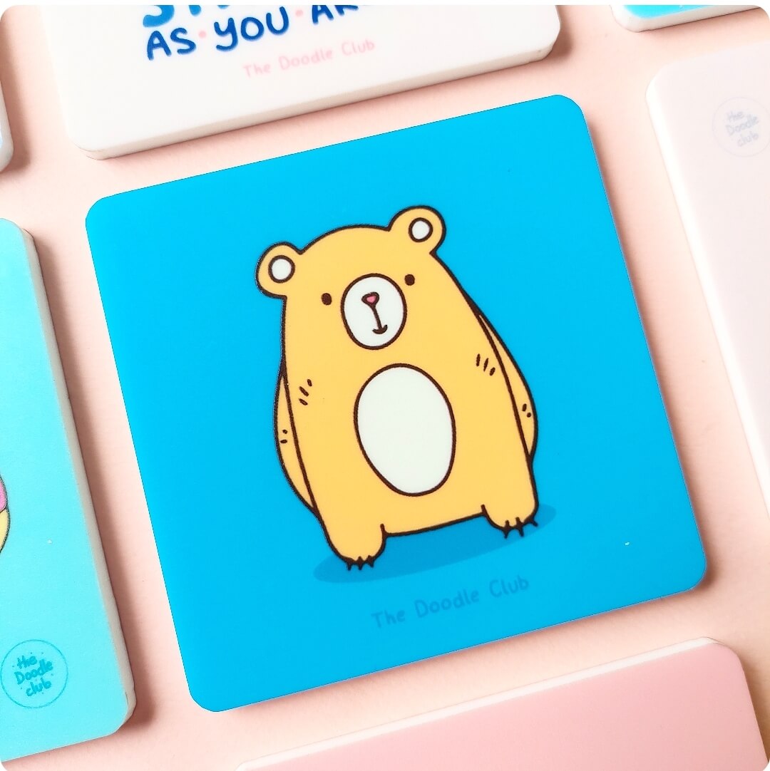 Bear Acrylic Coaster