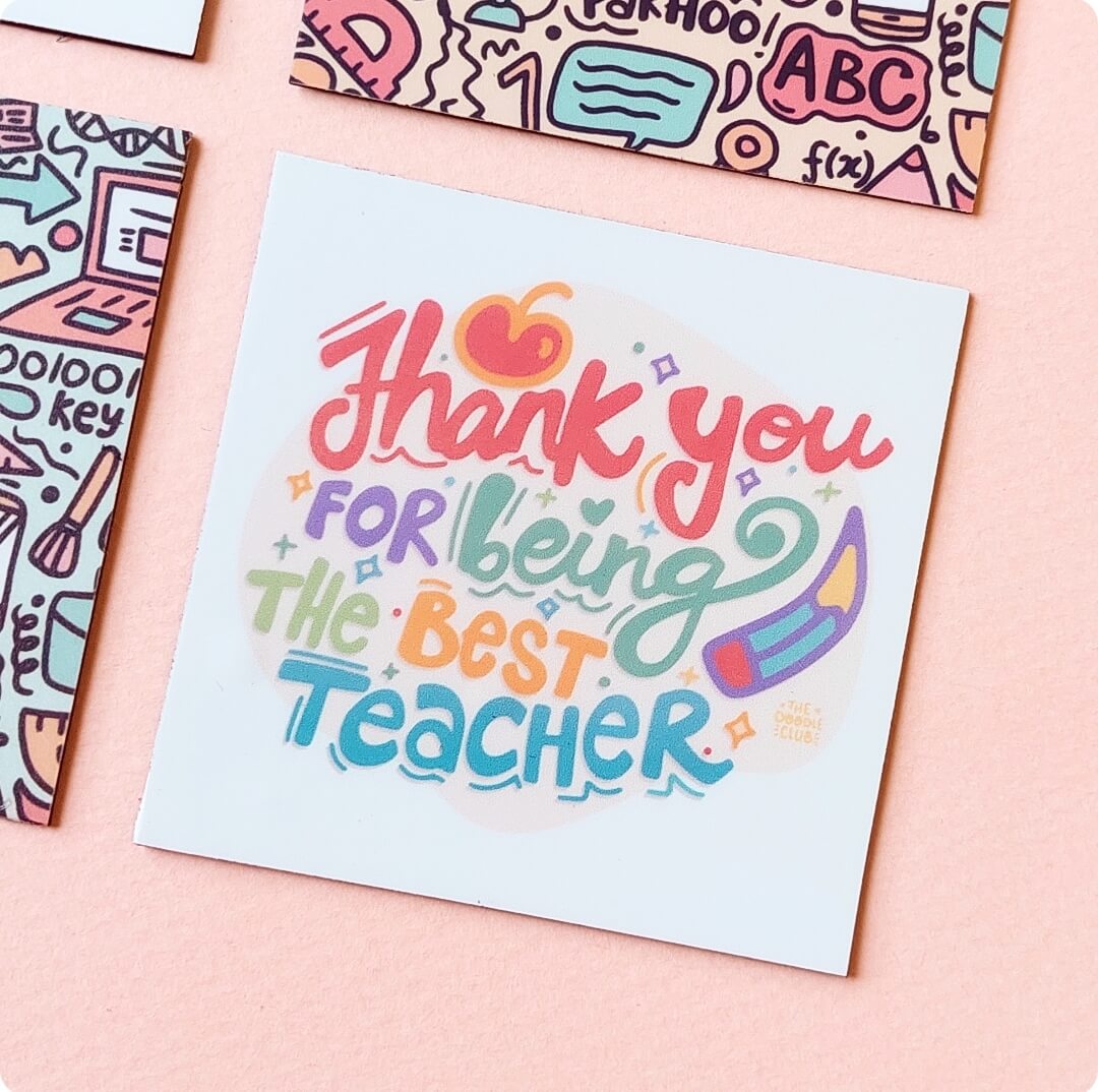 Thank you Teacher - Fridge Magnet