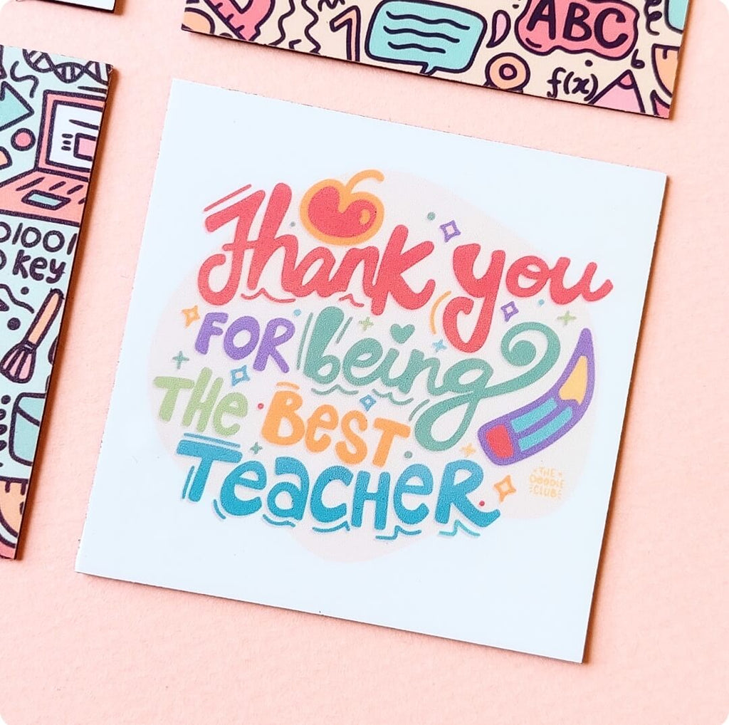 Thank you Teacher - Fridge Magnet