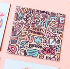 Best Teacher Doodle - Fridge Magnet