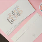 Best Wishes - Offwhite Envelopes