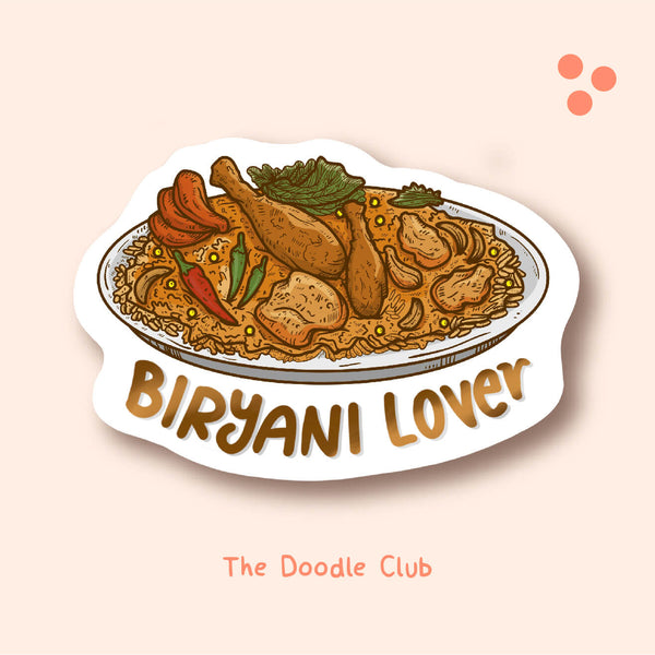 Biryani Lover Sticker