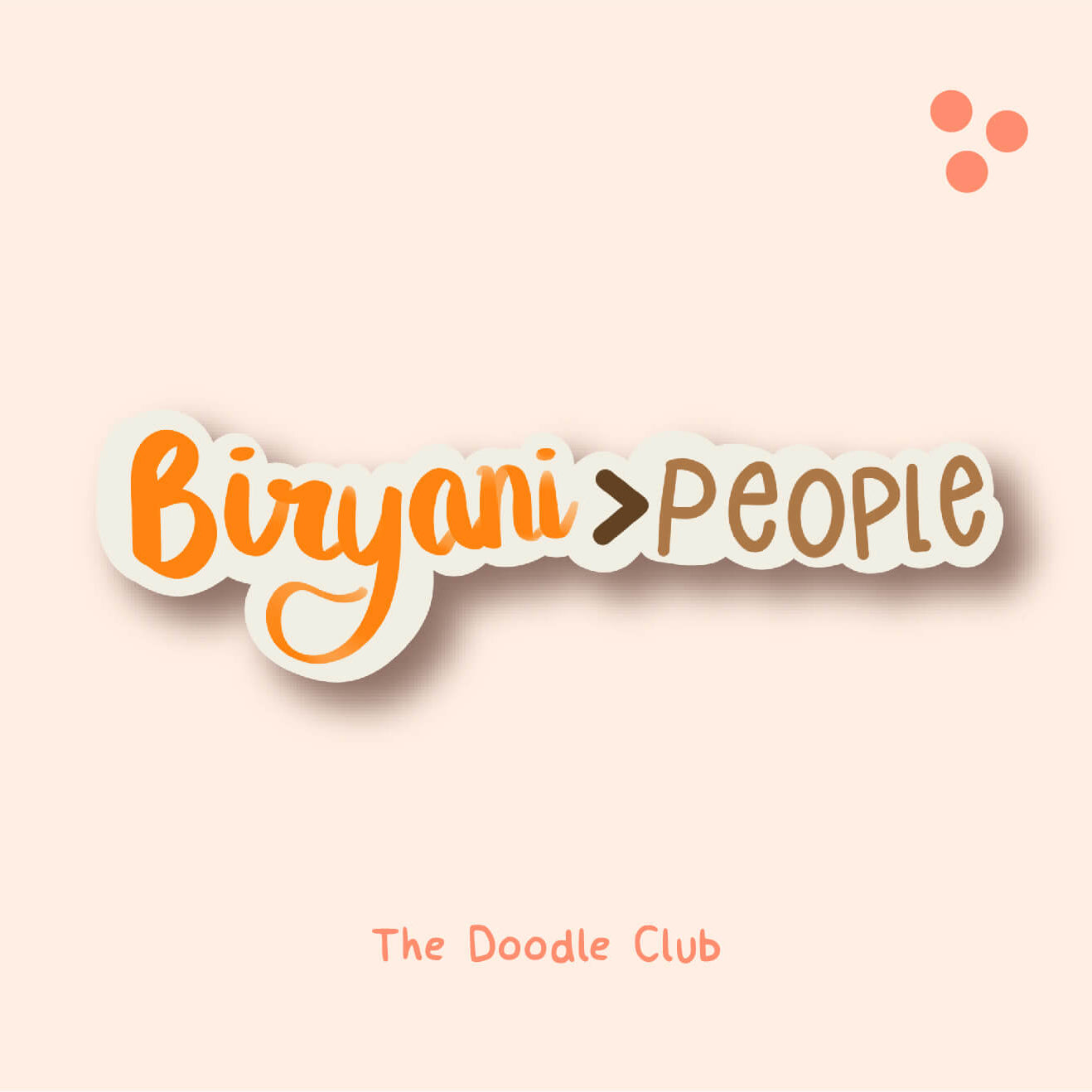 Biryani People Sticker