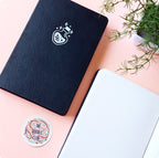 Potion Sparkle Black or Navy Leather Journal
