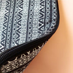 Black and White Doodle Laptop Sleeve