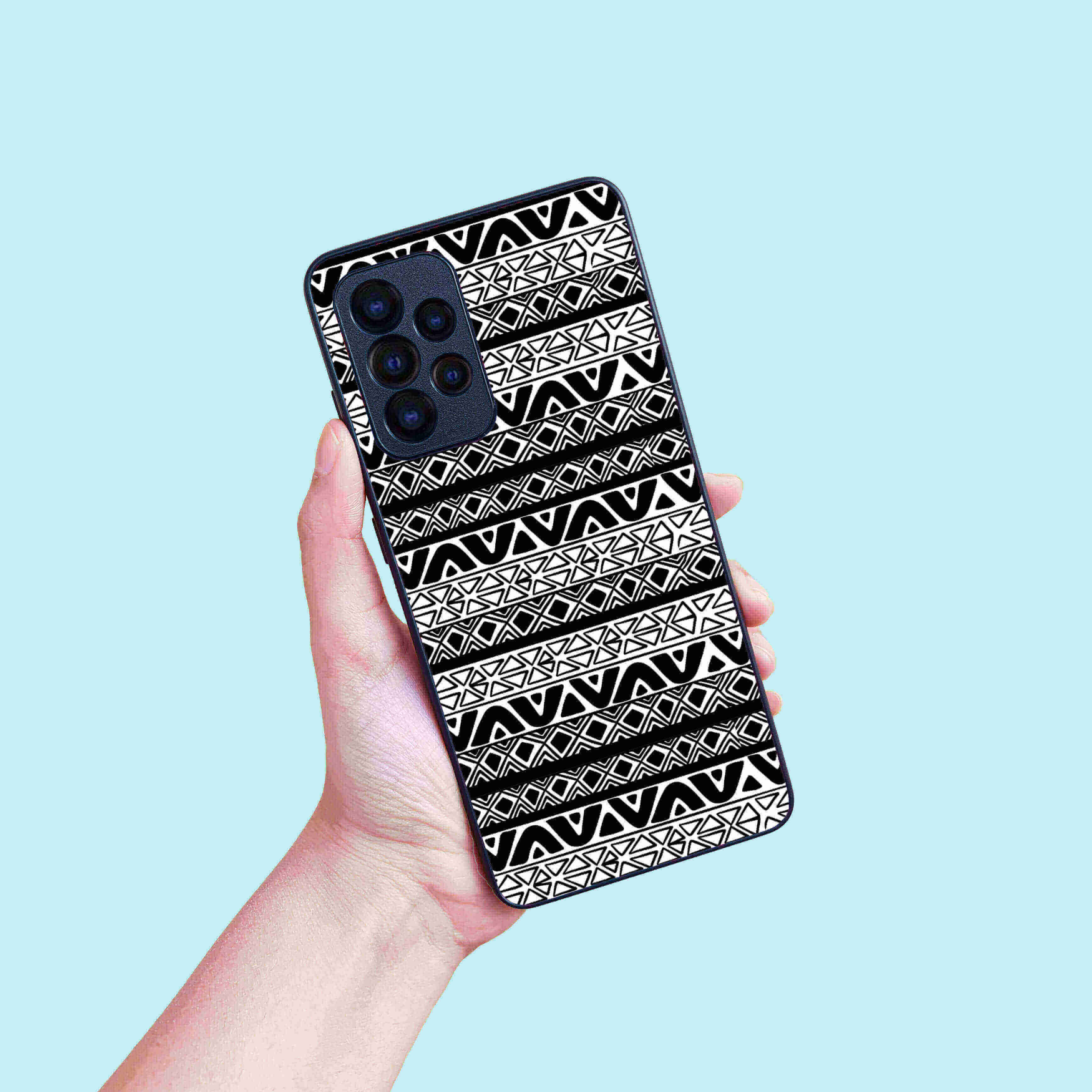 Black and white Doodle Phone Cover (Pre-paid)