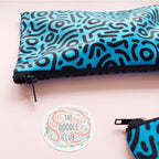 Blue Moon Zipper Pouch