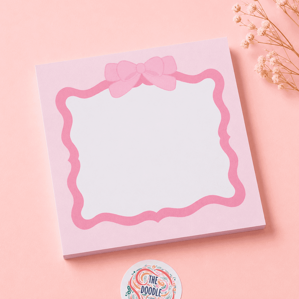Bow Frame Memo Pad