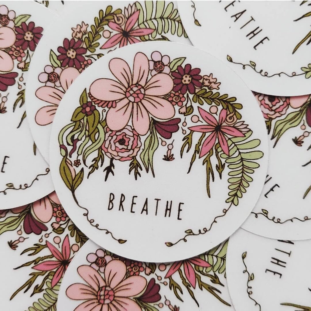 Breathe - Sticker