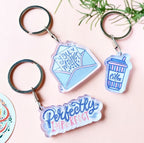 Set of 2 Selfcare Acrylic Keychain