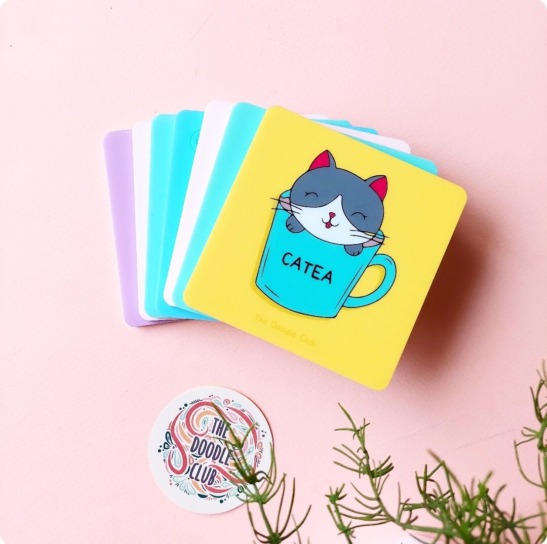 Catea Acrylic Coaster