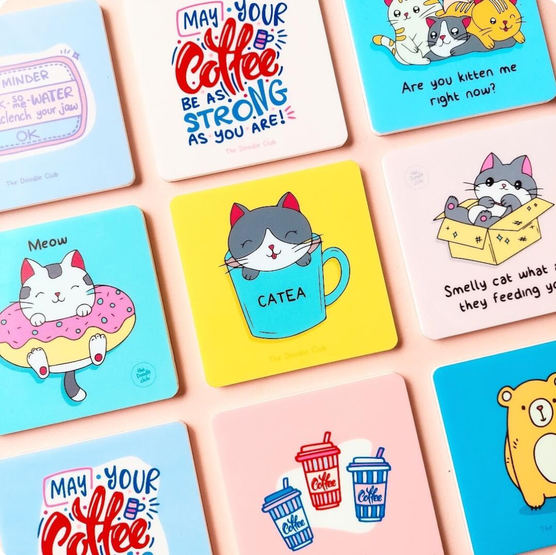 Catea Acrylic Coaster