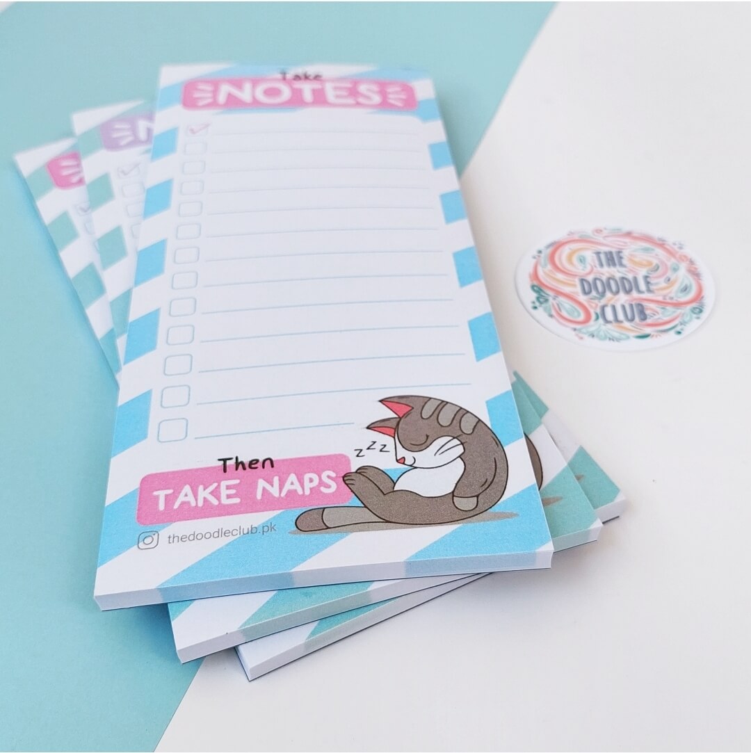 Meow -  Take Notes Memo Pads