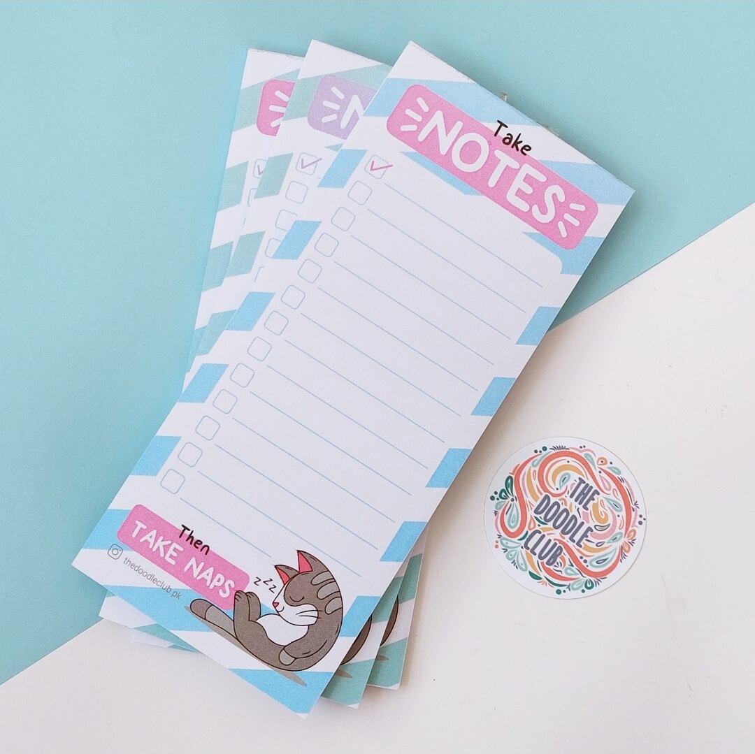 Meow -  Take Notes Memo Pads