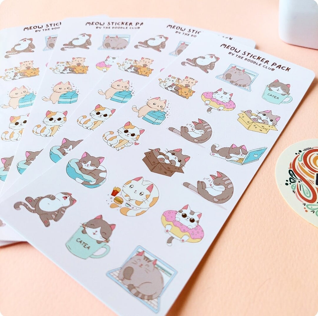 Meow Sticker Pack
