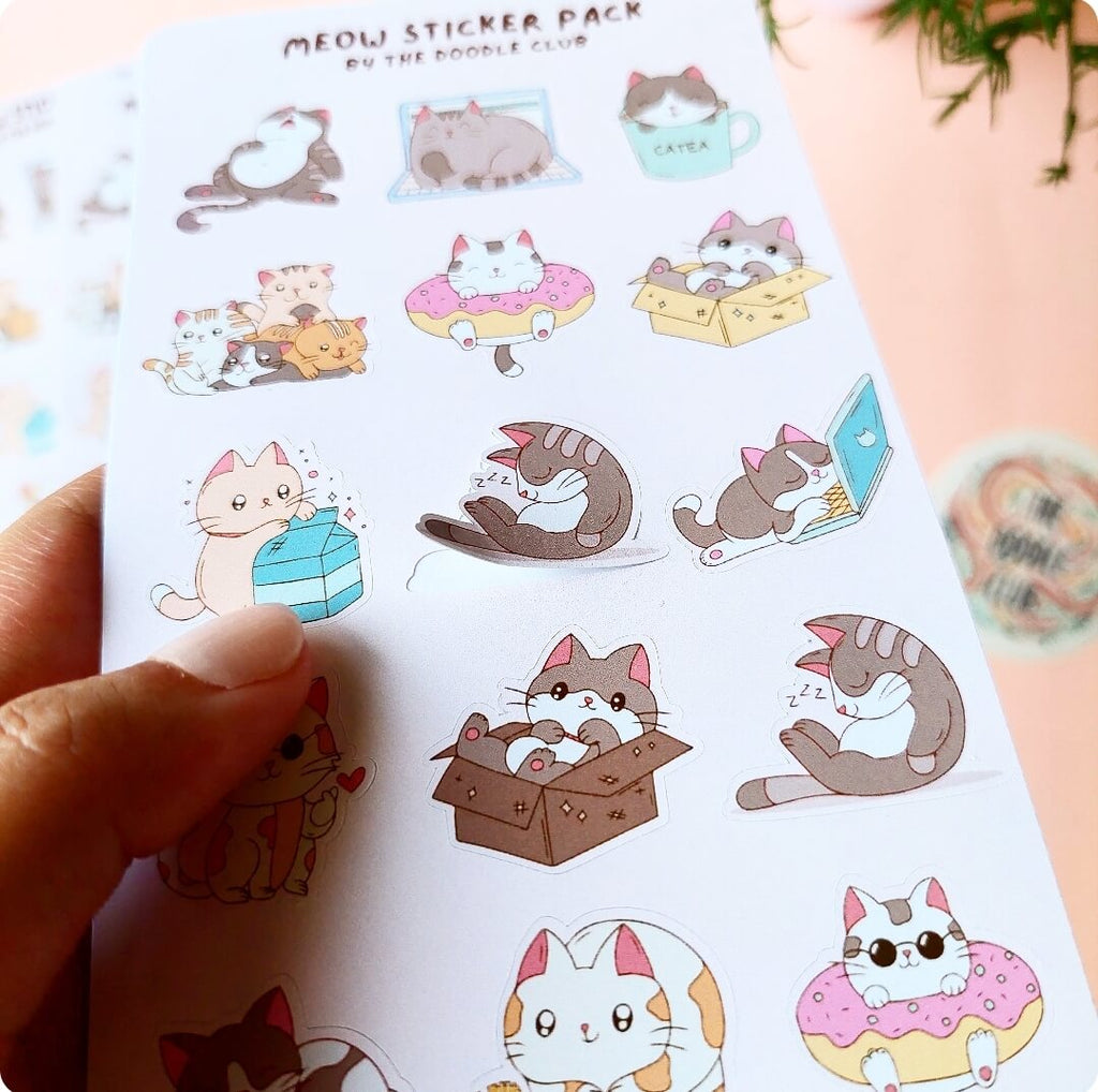 Meow Sticker Pack