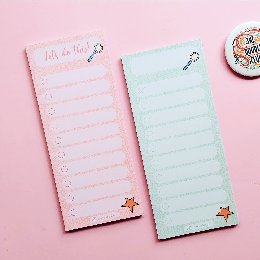 Lets Do This Doodle Checklist