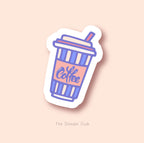 Coffee Sipper Sticker