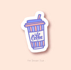 Coffee Sipper Sticker