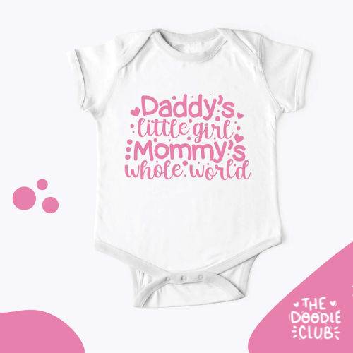 Daddy's little girl - Baby Onesie (Pre-paid)