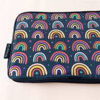 Rainbow Stars Dark Laptop Sleeve