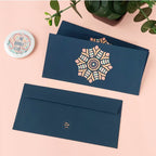 Deep Teal Mandala Envelopes - All purpose