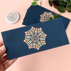 Deep Teal Mandala Envelopes - All purpose