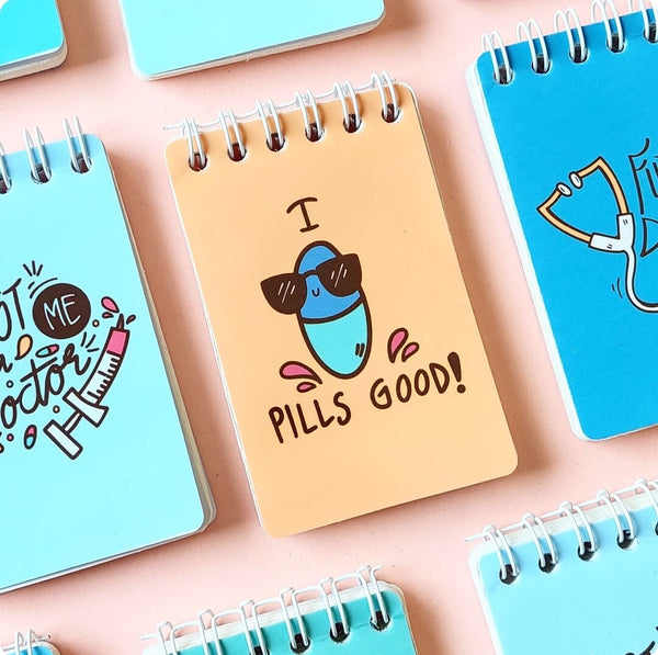 Pills Good Mini Notepad