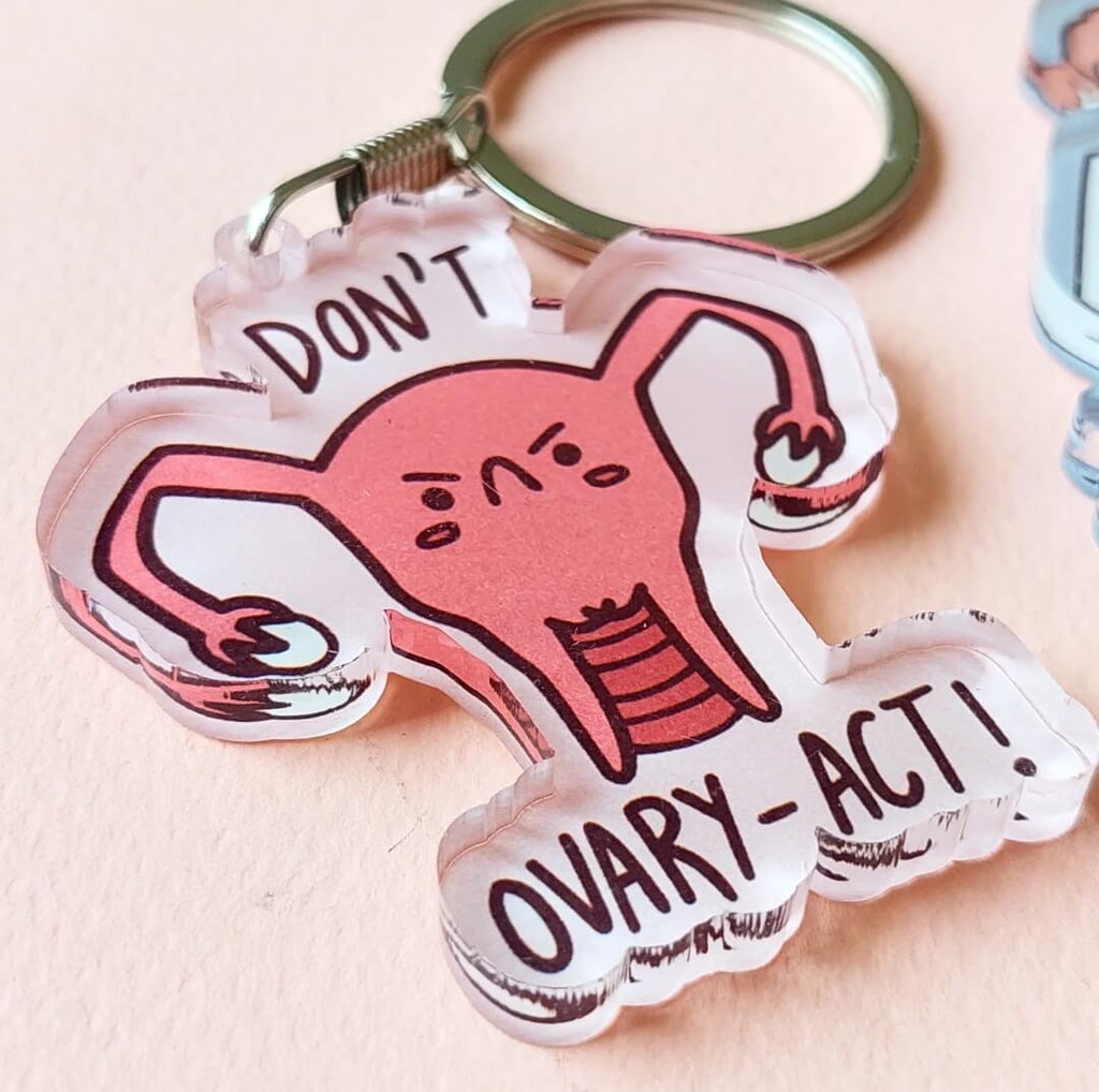 Set of 3 Medical Themed Acrylic Keychains