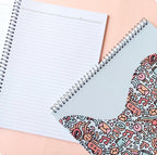 Doodley Curve A4 Spiral Notebook