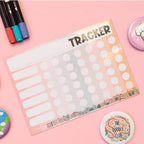 Dry-Erase A5 Magnetic Planner - Pastel Rainbow