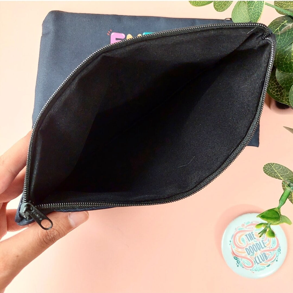 Enjoy the little things Pouch Plum