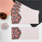 Floral Side Mandala Envelopes