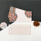 Floral Doodle 2 Sided All Purpose Envelopes